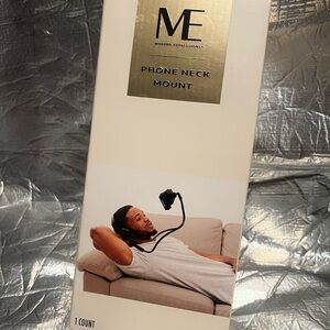 Modern Expressions Black Phone Neck Mount